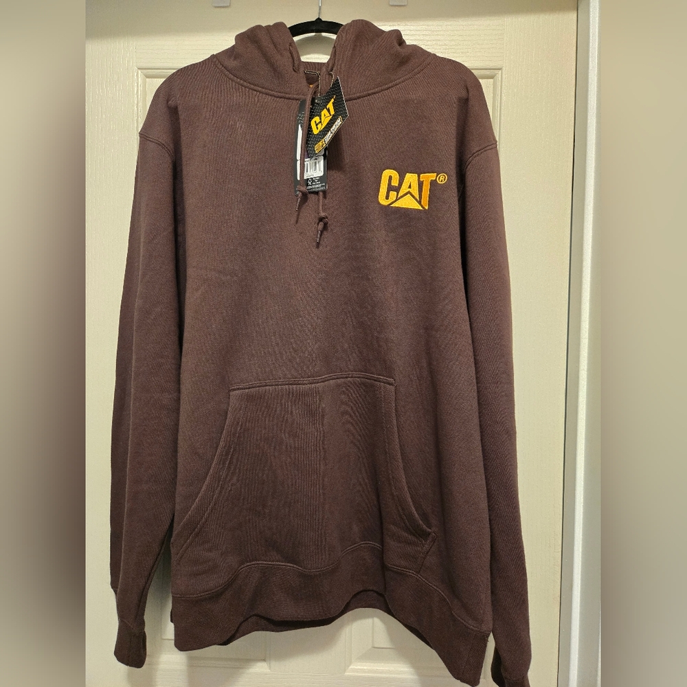 CAT Brown Hoodie